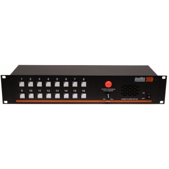 Audio Resolution AFP-16 Player audio profesional de mesagerie instantanee
