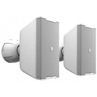 LD Systems DQOR 3 T W - Difuzor pasiv cu două căi de 3” pentru instalații de interior/exterior 16 Ohm, 70/100V, alb (pereche)