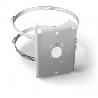 LD Systems DQOR PB W - Suport de montare pe stâlp pentru seria DQOR/ Alb