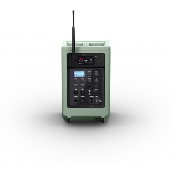 LD Systems ANNY® 8 BPH B5 GN - Boxa PA Bluetooth® portabila cu mixer și 1 microfon headset (inclusiv bodypack), Adventure Green/ 584 - 608 MHz #4