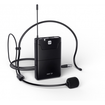 LD Systems ANNY® 8 BPH B6 - Boxa PA Bluetooth® portabila cu mixer și 1 microfon headset (inclusiv bodypack), Stage Black/  655 - 679 MHz #15