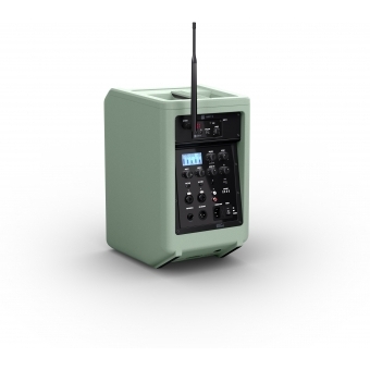 LD Systems ANNY® 8 BPH B6 GN - Boxa PA Bluetooth® portabila cu mixer și 1 microfon headset (inclusiv bodypack), Adventure Green/ 655 - 679 MHz #2