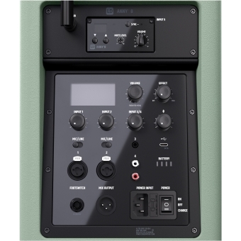 LD Systems ANNY® 8 BPH B6 GN - Boxa PA Bluetooth® portabila cu mixer și 1 microfon headset (inclusiv bodypack), Adventure Green/ 655 - 679 MHz #5