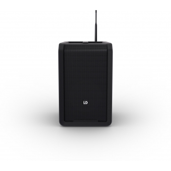 LD Systems ANNY® 8 BPH B8 - Boxa PA Bluetooth® portabila cu mixer și 1 microfon headset (inclusiv bodypack), Stage Black/ 823 - 832 MHz, 863 - 865 MHz #3