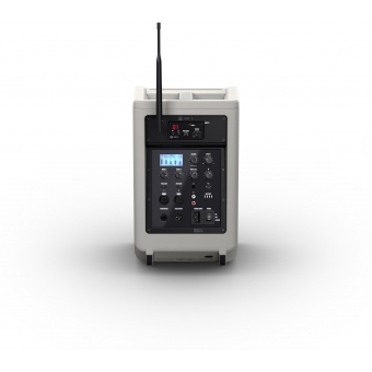 LD Systems ANNY® 8 HHD B8 G - Boxa PA Bluetooth® portabila cu mixer, 1x receptor, 1x microfon wireless, 823 - 832 MHz, 863 - 865 MHz/ Urban Grey #4