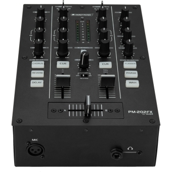OMNITRONIC PM-202FX 2-Channel DJ Mixer with Filter, FX and Bluetooth #5