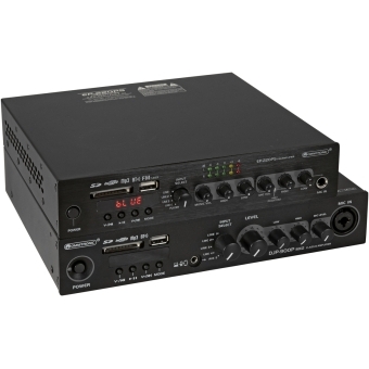 OMNITRONIC EP-220PS Preamplifier with MP3 Player, Bluetooth and FM Radio 9.5" #10