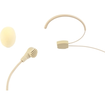 OMNITRONIC UHF-300 Headset Microphone skin colored #2