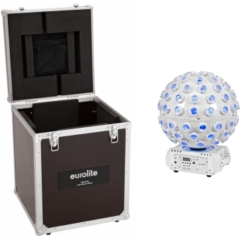 EUROLITE Set LED B-40 Laser Beam Effect white + Case
