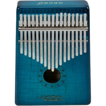 DIMAVERY KL-6 Kalimba,17 C, blue #3