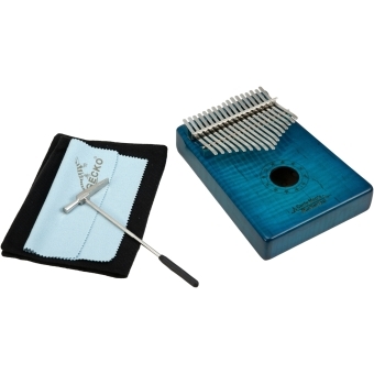 DIMAVERY KL-6 Kalimba,17 C, blue #4