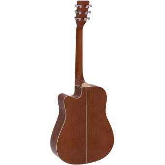 DIMAVERY JK-500 Western Guitar, cutaway, nature #2