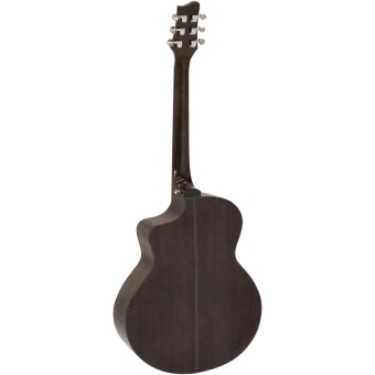 DIMAVERY STW-50 Western Guitar,brown #2