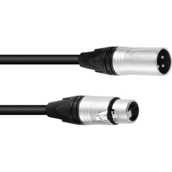 SOMMER CABLE XLR cable 3-pin 10m bk Neutrik