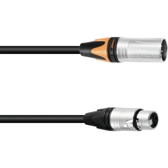 PSSO Adapter Cable DMX XLR 5-pin/3-pin 0.3m bk