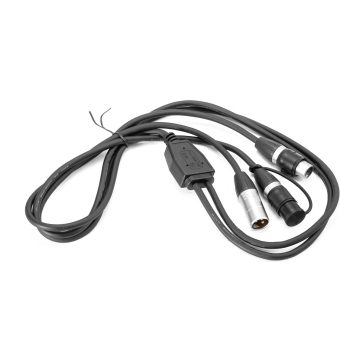 EUROLITE Adapter Cable DMX IP XLR 3-pin(m)/2xIP XLR 3-pin(f) #2