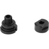 EUTRAC Retaining collar for multi adapter Ø10,5mm/ Ø13,5mm black