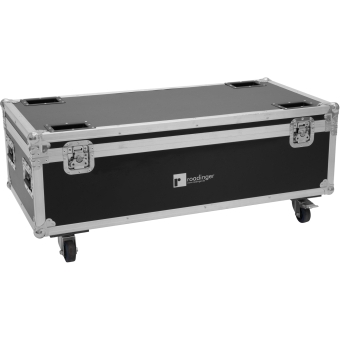 ROADINGER Flightcase 8x AKKU IP PAR 7 QCL WDMX with charging function #2