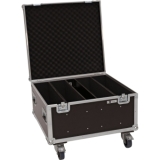 ROADINGER Flightcase 4x LED PLL-480 with wheels