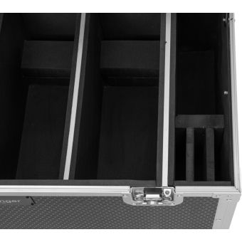 ROADINGER Flightcase 4x Multiflood IP 8x10W RGBW Wash #7