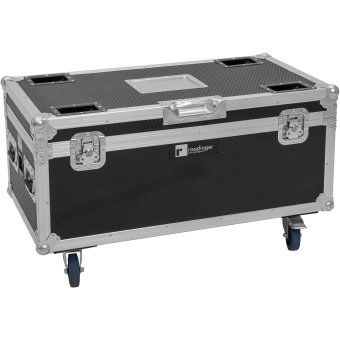 ROADINGER Flightcase 4x AKKU Multiflood IP 8x10W RGBW Wash CRMX with charging function #2