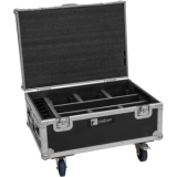 ROADINGER Flightcase 6x AKKU IP TL-3 QCL Trusslight CRMX with charging function and wheels