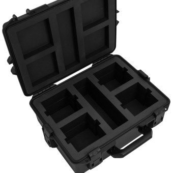 ROADINGER Plastic Case for 4x AKKU UP-4 QCL Spot QuickDMX MK2 #5