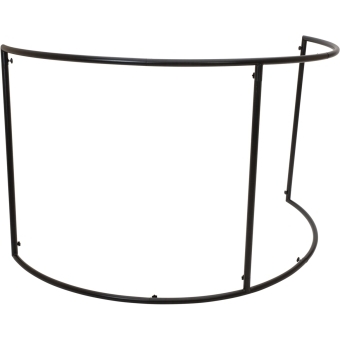 OMNITRONIC Mobile DJ Screen Curved incl. Cover bk #4
