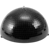 EUROLITE Half Mirror Ball 30cm black motorized
