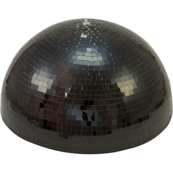 EUROLITE Half Mirror Ball 50cm black motorized