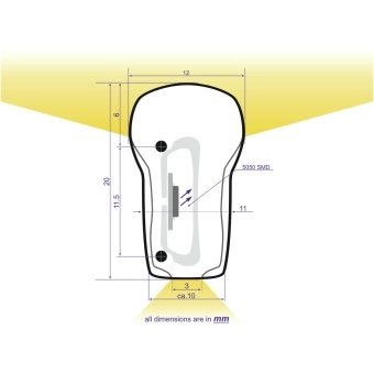 EUROLITE LED Neon Flex 230V Slim neutral white 100cm #2