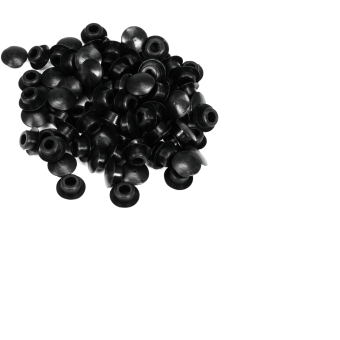 ACCESSORY Endcap Silicone 8.5mm bk (100pcs)