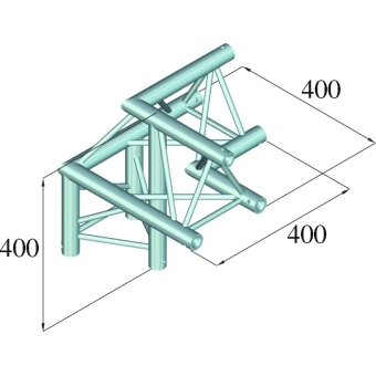 ALUTRUSS DECOLOCK DQ3-SPAL31 3-way Corner 90° bk #2