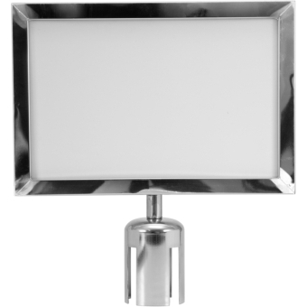 EUROLITE Sign for Eurolite Barrier 317x215 silver #2
