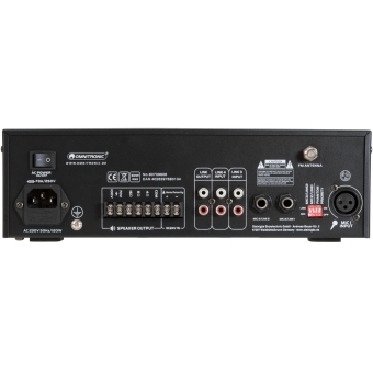 OMNITRONIC CPE-60P PA Mixing Amplifier #5