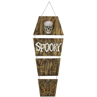 EUROPALMS Halloween Ghost Coffin, animated 150cm