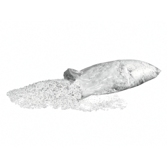 ACCESSORY Confetti, white, uv active, 7mm 10kg