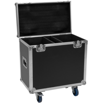 ROADINGER Flightcase 2x IP TMH-H420 with wheels
