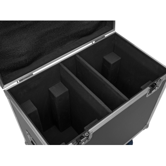 ROADINGER Flightcase 2x IP TMH-H420 with wheels #4