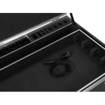 ROADINGER Flightcase 8x AKKU IP Pixel Tube 360° PRO CRMX with charging function and wheels #8