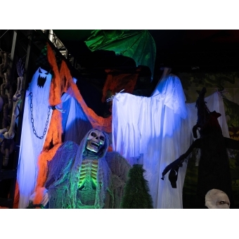 EUROPALMS Halloween Figure Ghost Kari, animated, 170cm #8