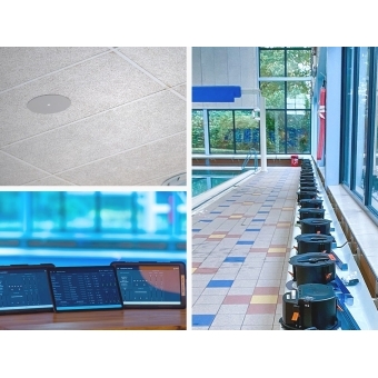 AUDAC CALI424II/W - Boxă de plafon Safelach™ pe 2 căi, 4" cu grilă TwistFix™ #12
