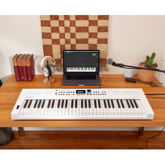 Roland GO:KEYS 5 WH - Claviatură aranjor cu 61 de clape dinamice Box-Shaped/ Alb #4