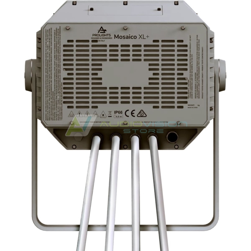 Prolights Mosaico XL+ Proiector de imagine LED cu zoom, 600 W, IP66 ...