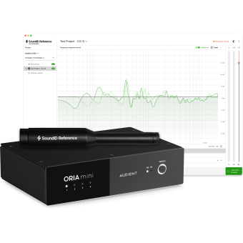Audient ORIA Mini + SoundID Reference Complete Bundle - Sistem de calibrare cameră