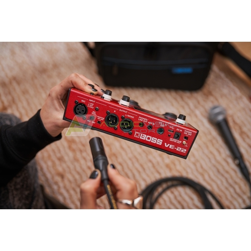 Boss VE-22 Vocal Performer - Procesor de voce multi-efect/ Pedale