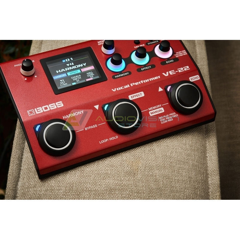 m.s. 　BOSS VE-22 Vocal Performer Boss VE-22 Vocal Performer - Procesor de voce multi-efect/ Pedale