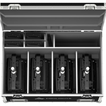 Prolights Fclexpofl300IP - Flight case pentru 4 x proiectoare LED profesionale din seria ECLEXPOFL300IP #8