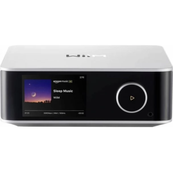 Wiim Ultra - Streamer compact Wi-Fi 6 (upgrade la 6E) si Bluetooth 5.3, touch screen color de 3,5"/ Space gray #22