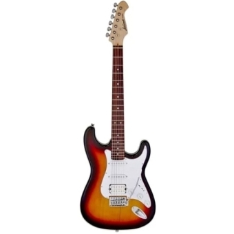 Aria PRO II STG-004 3TS - Chitară electrică tip stratocaster/ 3Tone Sunburst